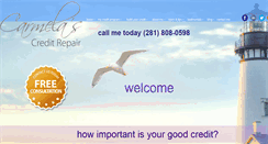 Desktop Screenshot of carmelascreditrepair.com